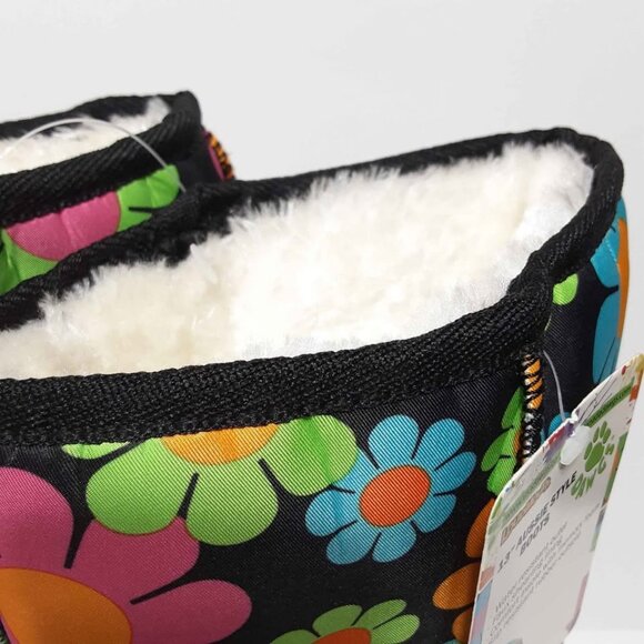 Loudmouth DAWGS Aussie Style BOOTS Magic Bus Faux Shearling Womens 8 NEW NWT - Picture 3 of 9